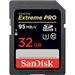 کارت حافظه سن دیسک مدل Extreme Pro UHS-I U3 Class 10 633X  با ظرفیت 32 گیگابایت و سرعت 95 مگابایت بر ثانیه